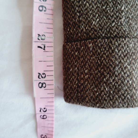 Eddie Bauer Blakely Fit Brown Straight Leg Wool Blend Pants - Picture 12 of 13